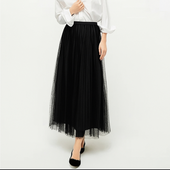 J Crew Tulle Polka Dot skirt - Picture 1 of 1